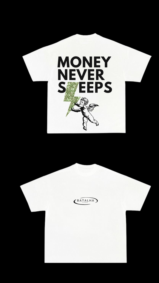 Money Never Sleeps - White